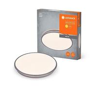 LEDVANCE ORBIS DUBLIN LEMPLIQUE LED 490 mm, argent, 36W, 4150LM, couleur de lumière blanche chaude, distribution de lumière très homogène, module LED fermement installé, rond IP20, 3000K