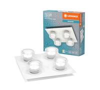 LEDVANCE ORBIS Flame applique et à LED, blanc, 22W, 1400lm, 3000/4000K, réglabvia interrupteur mural (blanc froid et blanc chaud), protection IP44 contre les corps étrangers et les projections d'eau