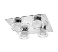 LEDVANCE ORBIS Flame applique et à LED, chrome, 22W, 1400lm, 3000/4000K, réglabv