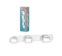 LEDVANCE ORBIS Flame applique et avec LED, blanc, 16,5W, 1050lm, 3000/4000K, réglabvia interrupteur mural (blanc froid/blanc chaud), protection IP44 contre les corps étrangers et les projections d'eau