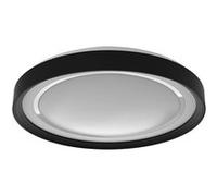 LEDVANCE ORBIS GARVIN SMART+ WiFi lampe Ø 48cm - plafonnier LED dimmable pour usage intérieur - 30W - température de couleur de 2700 - 6500K - 3300 lumen - lampe design ronde - blanc avec anneau noir}