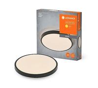 LEDVANCE ORBIS LONDE LED PLAFIC LED 480 mm, noir, 36W, 4150LM, couleur de lumière blanche chaude, distribution de lumière très homogène, module LED fermement installé, rond IP20, 3000K