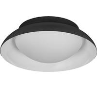 LEDVANCE ORBIS MADRID Plafonnier 305mm, noir, culot 2XE27, peut être équipé d'une ampoule intelligente, design moderne de qualité, boîtier métallique, convient pour l'intérieur, rond, classe de protec