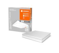 LEDVANCE ORBIS MAGNET SMART+ Wi-Fi 45x45cm, plafonnier LED à gradation pour l'intérieur, 42W, température de couleur 3000-6500K, 4200 lumen, lampe design avec cadre magnétique innovant, blanc