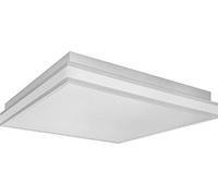 LEDVANCE ORBIS MAGNET SMART+ Wi-Fi 45x45cm, plafonnier LED gradable pour l'intérieur, 42W, température de couleur 3000 - 6500K, 4200 lumen, lampe design avec cadre magnétique innovant, gris