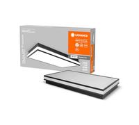 LEDVANCE ORBIS MAGNET SMART+ Wi-Fi 60x30cm, plafonnier LED à gradation pour l'intérieur, 42W, température de couleur 3000 - 6500K, 4200 lumen, lampe design avec cadre magnétique innovant, noir