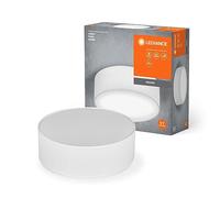 LEDVANCE Orbis Paris Plafond Light 300 mm, blanc, socket E27, peut être équipé d'une lampe intelligente, design moderne de haute qualité, avec un écran de tissu, adapté aux intérieurs, rond IP20