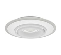 Ledvance Orbis Rumour Smart+ Wifi, Ø 50cm, Plafonnier Led Rond Dimmable Pour L'intérieur, 32w, Température De Couleur 2700 - 6500k, 3300 Lumen, 2 Led Rgb Module, Luminaire Design,Blanc