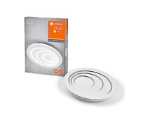 LEDVANCE ORBIS SPIRAL OVAL LED PLAFICATION LED 485 mm, blanc, 37W, 4000lm, couleur de lumière blanche chaude, distribution de lumière directe efficace, module LED fixe, IP20, 3000K