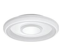 LEDVANCE ORBIS STEA SMART+ WiFi - Ø 48cm - plafonnier LED rond dimmable pour l'intérieur - 32W - température de couleur 2700 - 6500K - 2150 lumen - 2 LED RGB module - luminaire design rond - blanc} Bl