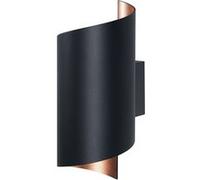 LEDVANCE ORBIS TWIST SMART+ Wi-Fi noir luminaire - applique LED à gradation - 12W - 3000-6500K - forme cylindrique renversée - 23x12cm} Noir G