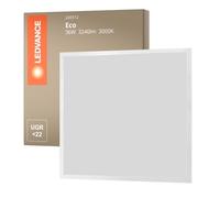 Ledvance Panneau LED Eco 36 W 3600 lm - 830 blanc chaud | 60 x 60 cm - UGR <22