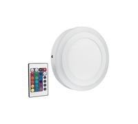 LEDVANCE Panneau lumineux rond LED COULEUR Blanc, 19W