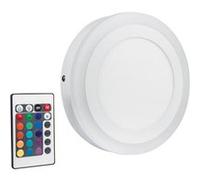 LEDVANCE Panneau lumineux rond LED COULEUR Blanc - 19W} Blanc G