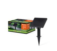 LEDVANCE Panneau solaire ENDURA HYBRID, composants de lampes hybrides, noir, plastique, classe de protection IP67, fonctionnement solaire et réseau, applications multiples, installation facile