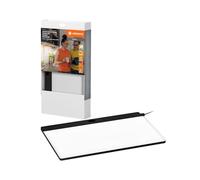 LEDVANCE Panneau sous meuble sans cadre, 30x20cm, CCT dimmable, 7,5W, 450lm, 3000/4000/6500K, blanc chaud/froid/lumière du jour, CCT dimmable, noir, plastique (PC), IP20