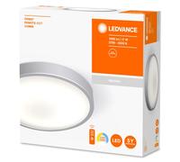 Ledvance Plafonnier Led, Blanc Métal, 14w, 1000lm, 2700k - 6000k, Contrôlable Par Télécommande Cct, Dimmable, 310mm, Applique Et Plafonnier Orbis Blanc
