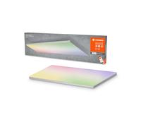 LEDVANCE Plafonnier LED intelligent, panneau intérieur avec technologie WiFi, couleur de la lumière variable (3000K-6500K), couleurs RVB modifiables, 120cm x 30cm, compatible avec Google et Alexa