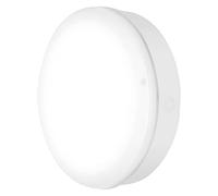 LEDVANCE Plafonnier LED pour plafond/mur, SURFACE BULKHEAD 250 SENSOR, 9,26 W, 220…240 V, angle de faisceau : 120, blanc chaud, 3000 K, matériau du boîtier : polycarbonate (PC), IP65