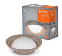 LEDVANCE Plafonnier ORBIS MADRID 305 mm, bois, 2×E27, métal, compatible lampe intelligente, IP20
