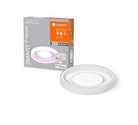 LEDVANCE Plafonnier SMART+ WiFi OR laria, 32W, 4200lm, 490mm, blanc réglable (2700K-6500K) et 16 millions de couleurs, dimmable, contrôlable par application, compatible Amazon, Google, etc., IP20
