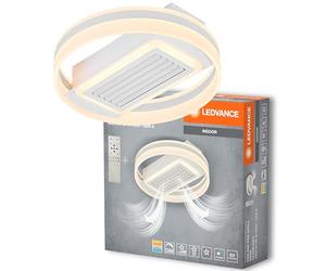 LEDVANCE Plafonnier/ventilateur circulaire ; 55W ; CCT ; IP20 pour l'intérieur ; blanc ; dimmable