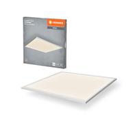 LEDVANCE Planon Plus plafonnier blanc avec technologie LED avancée, 36 W, forme carrée (600 x 600 mm), couleur de lumière blanc neutre à 4000 K, boîtier en aluminium, diffuseur PMMA dépoli
