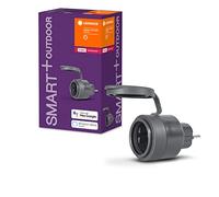 LEDVANCE Prise connectée Zigbee pour l'extérieur, Compacte Prise Connectée pour intégrer des appareils conventionnels dans la maison intelligente,compatible avec Alexa,Google Assistant,1-pack