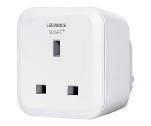 LEDVANCE Prise intelligente avec technologie Bluetooth et prise UK, pour contrôler les appareils conventionnels dans la Smart Home, contrôlable avec Google et Alexa Voice Control ainsi qu'Apple