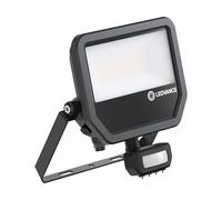 LEDVANCE Projecteur LED Aluminium 41W 5500 lm 100° Noir 830 Blanc chaud IP65 détecteur