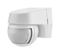 LEDVANCE Sensor Wall 110 | Détecteur Extérieur 2-en-1 de Mouvement & Crépusculaire | Capteur mural | Angle de détection 110° | Blanc | Etanche IP44