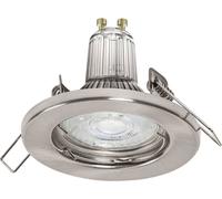 LEDVANCE SET X3 RECESS DOWNLIGHT GU10 Spot LED encastrable pour salle de bains 4.5 W IP20 nickel