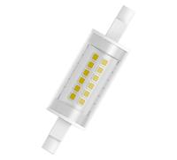 Ledvance Slim Line LED R7s 78 mm Transparent 7 W 806 lm - 827 extra blanc chaud | Remplacement pour 60 W