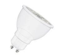 LEDVANCE Ampoule LED à réflecteur - GU10 - RGBW - 2700…6500 K - 5 W - remplacement pour 40-W-Lampada con riflettore - givré - SMART+ Spot GU10 Multicolour} blanc