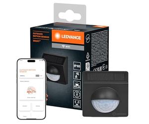 LEDVANCE SMART+ Capteur extérieur pour détection de mouvement avec technologie WiFi et cellule solaire