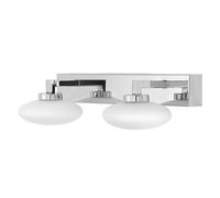 Ledvance Smart Led Bathroom Lamp Chrome, 12w, 1000lm, 3000-6500k, 34cm, Ip44, Orbis Elypse Wall Lamp, Lampe De Salle De Bain Avec Technologie Wifi, Dimmable, Contrôlable Via App Et Assistant Vocal.