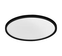LEDVANCE Smart LED bathroom light black, 32W, 2700Lumen, 3000-6500K, 50cm, IP44, Or isc wall light, lampe de salle de bain avec technologie wifi, dimmable, contrôlable via app et assistant vocal.