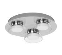 LEDVANCE Smart LED bathroom light chrome, 18W, 1800LM, 3000-6500K, 30cm, IP44, O