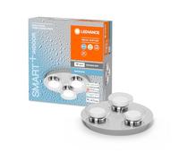 LED Smart + Lampe Salle de Bain Orbis Chrome Rond Ø30cm IP44 18W 1800lm Tdc Dim