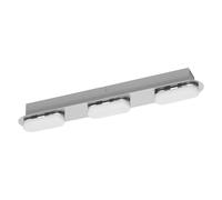 LED Smart + Lampe pour Salle de Bain Orbis Mur Duplo Argent IP44 20W 2100lm Tdc