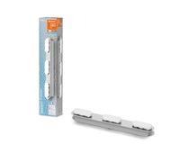 LEDVANCE Smart LED bathroom light chrome, 20W, 2100LM, 3000-6500K, 45cm, IP44, applique Orbis Duplo, lampe de salle de bain avec technologie wifi, dimmable, contrôlable via app et assistant vocal.