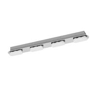 LEDVANCE Smart LED bathroom light chrome, 27W, 2800LM, 3000-6500K, 58cm, IP44, applique Orbis Duplo, lampe de salle de bain avec technologie wifi, dimmable, contrôlable via app et assistant vocal.