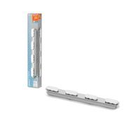 LEDVANCE Smart LED bathroom light chrome, 27W, 2800LM, 3000-6500K, 58cm, IP44, applique Orbis Duplo, lampe de salle de bain avec technologie wifi, dimmable, contrôlable via app et assistant vocal.