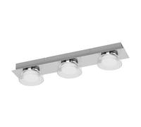 Ledvance Smart Led Éclairage Salle De Bain Chrome, 18w, 1800lm, 3000-6500k, 48cm, Ip44, Or pplique Ronde, Éclairage Salle De Bain Avec Wifi, Dimmable, Contrôlable Via App Et Assistant Vocal