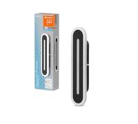 LEDVANCE Smart LED lampe de salle de bain noir, 1200LM, 3000-6500K, 300mm x 70mm, IP44, Orbis Bath applique murale avec la technologie wifi,dimmable, contrôlable via l'application et l'assistant vocal