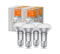 LEDVANCE Smart LED R63 spot lamp avec Wifi, culot E27, couleur de la lumière modifiable (2700-6500K), remplace les ampoules classiques à réflecteur de 60W, paquet de 4