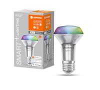 Ledvance Smart LED R63 spot lamp avec Wifi, culot E27, couleurs RGB & couleur de la lumière modifiable, lampe réflecteur en remplacement des ampoules de 60W, contrôlable avec Alexa, Google & App