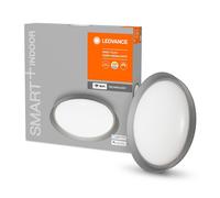 LEDVANCE Plafonnier Orbis Plate Smart+ Ø43 cm 24W CCT 3000–6500K Dimmable Wi‑Fi Gris