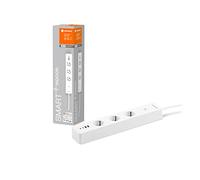LEDVANCE Smart Plug WiFi, Bandeau de Prises Triple avec Protection Contre Les surcharges et Les surtensions, y Compris Les connexions USB, contrôlable Via l'application WiFi, Alexa et Google