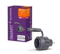 Ledvance Smart+ Plug WiFi/ ZigBee Prise Intelligente Extérieure IP44 Noir, Alexa
